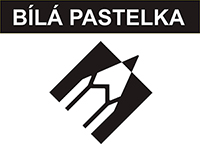 Logo bílá pastelka